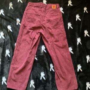 Burgundy empire  Corduroy Pants